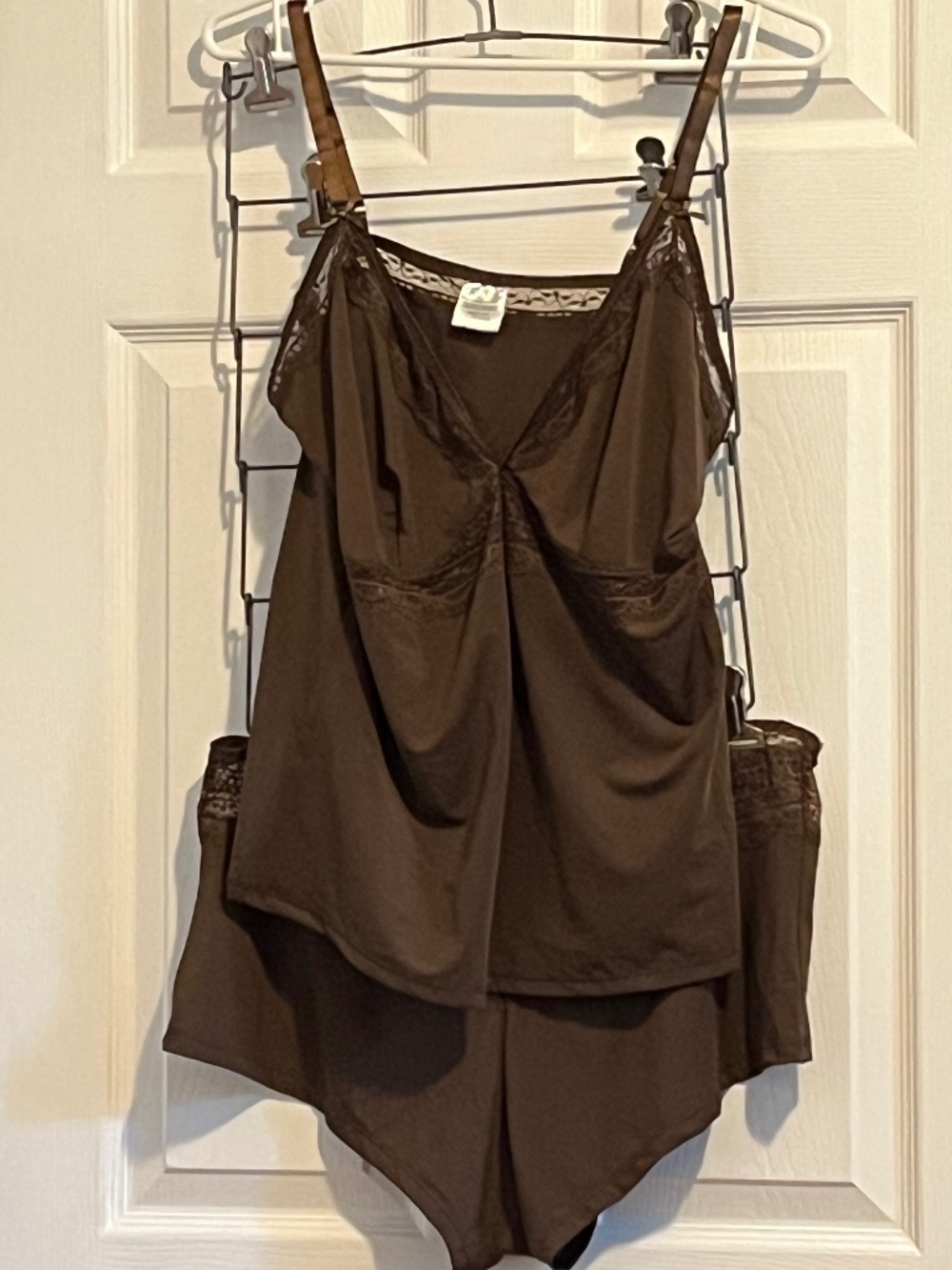 NWOT Brown 2pc lingerie set